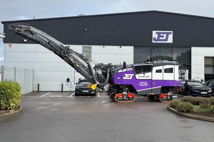 Jet Plant Hire amplia il parco macchine con nuovi equipaggiamenti per la pianificazione stradale