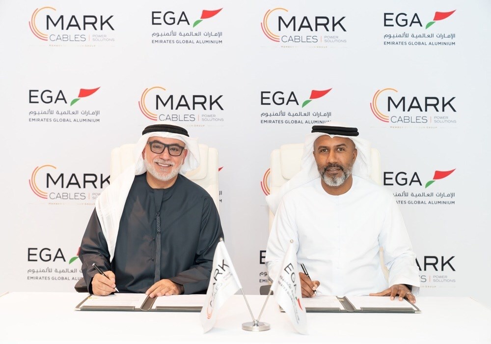 Mark Cables apre impianto di barre di alluminio a KEZAD: 36.000 tonnellate all’anno per la rete elettrica