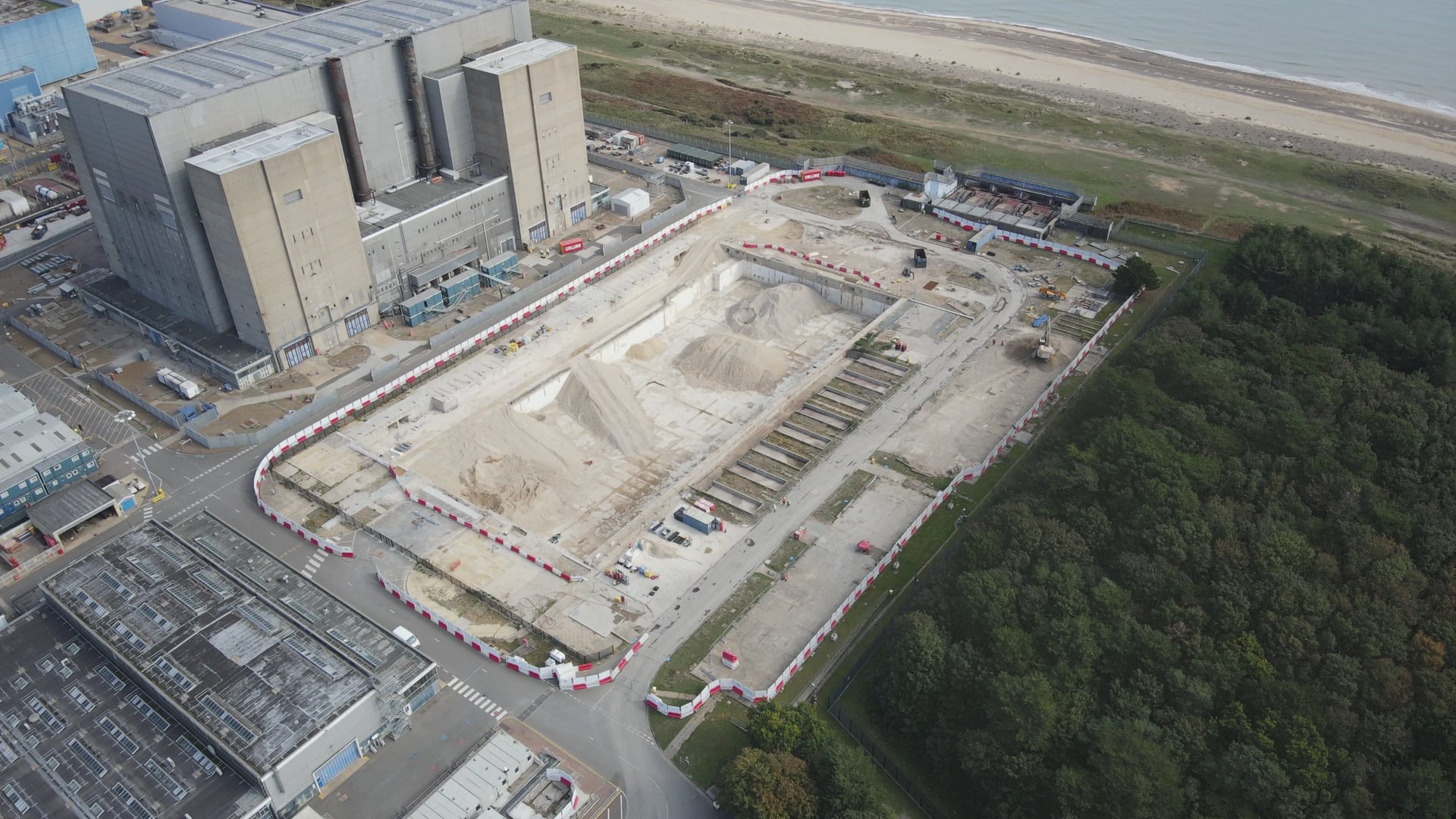 Sizewell C riusa oltre 15.000 t di calcestruzzo riciclato da Sizewell A