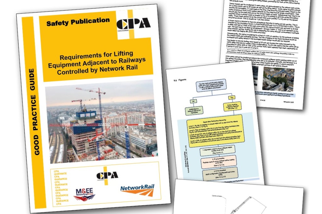 CPA pubblica linee guida per gru vicino a binari ferroviari: ridurre incidenti e proteggere i lavoratori