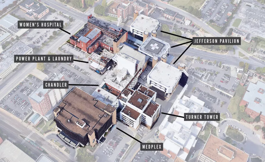 Memphis inaugura un centro medico accademico da un miliardo di dollari: HDR e Turner JV guidano il progetto