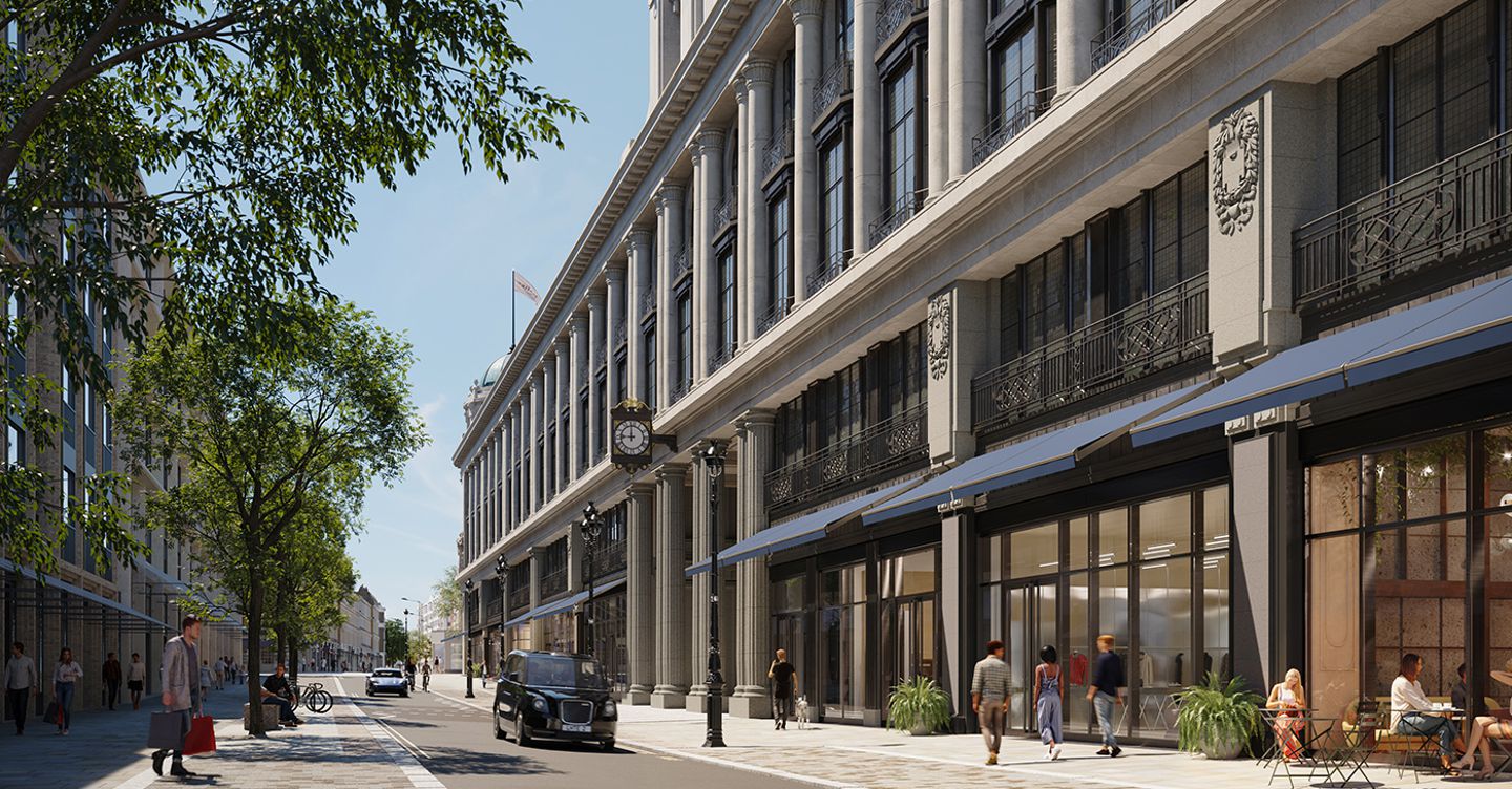 Whiteley: 100 unità di lusso vendute in un ex grande magazzino, 17 milioni per la più grande