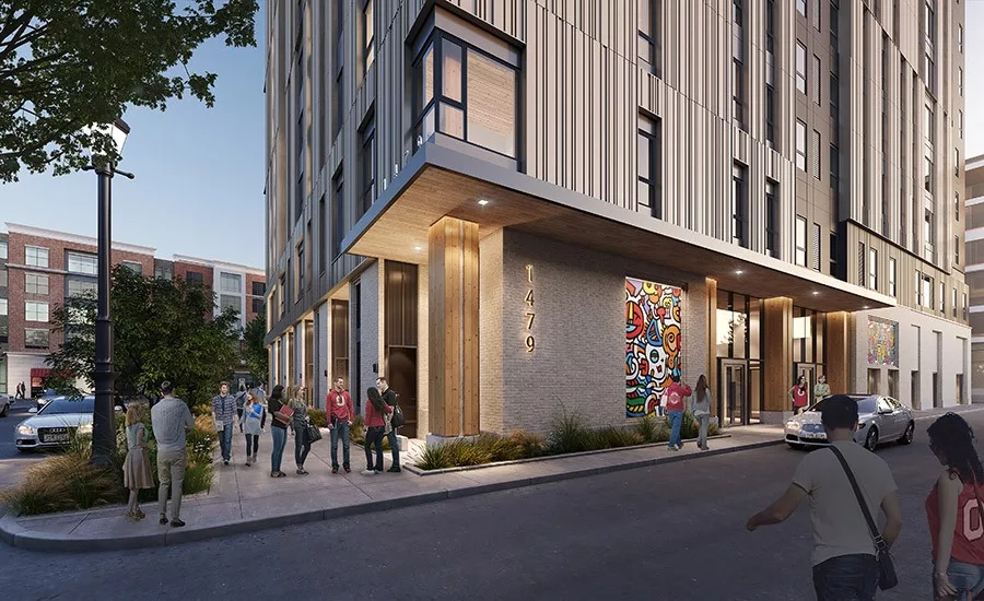 Columbus costruisce il più alto edificio in legno massiccio degli USA: 13 piani in CLT