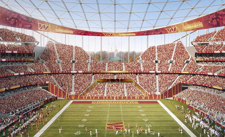 HKS scelto per progettare il nuovo stadio dei Washington Commanders