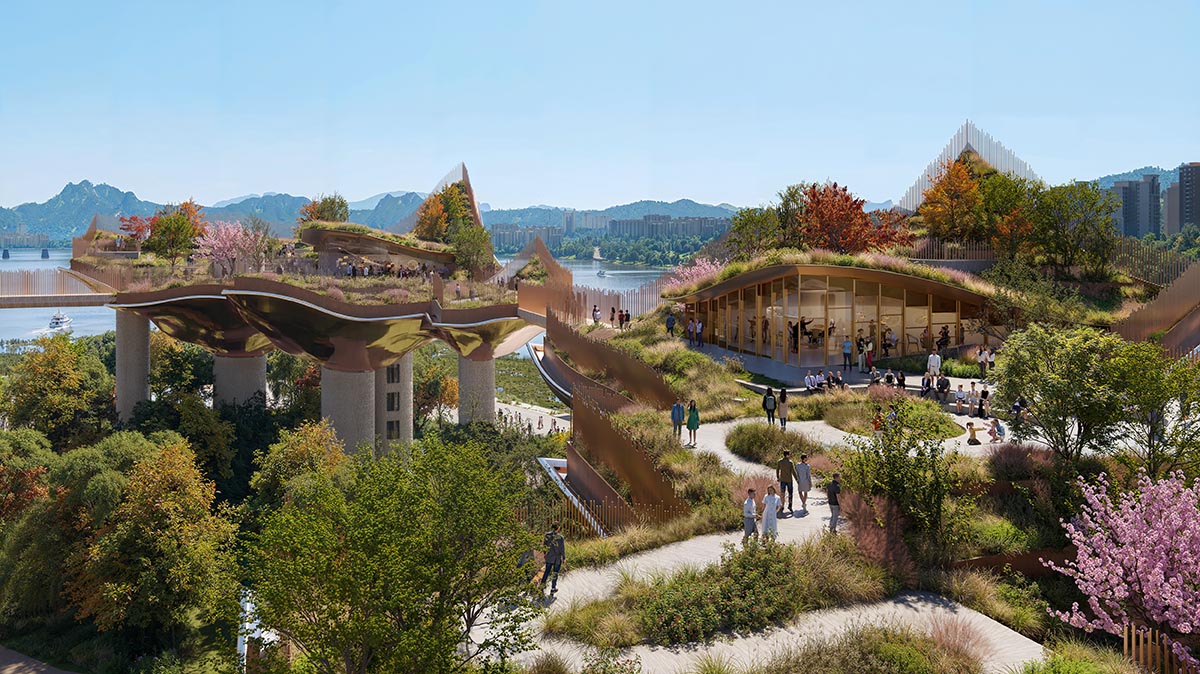 Cerimonia di scavo inaugurale a Nodeul: Heatherwick Studio lancia la trasformazione dell'isola di Seoul