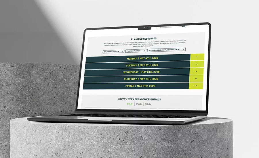 Construction Safety Week: strumenti gratuiti per pianificare eventi di sicurezza nel settore edile