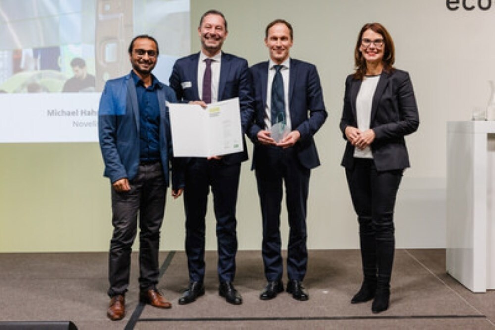 Novelis vince il German Ecodesign Award 2025 con lastra di alluminio 100% riciclata da veicoli in fine vita