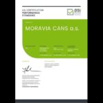 MORAVIA CANS a.s. ottiene certificazione ASI Performance Standard V3.1 per lattine in alluminio