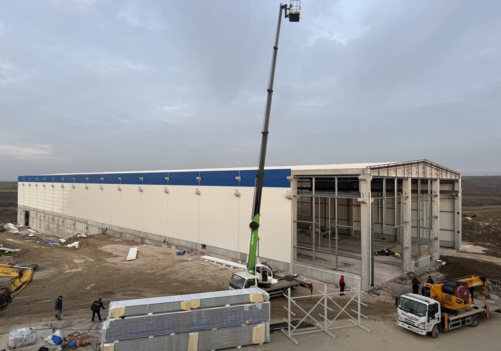 EAS Aluminium accelera la costruzione del campus di produzione integrato di 35.000 m² a Edirne