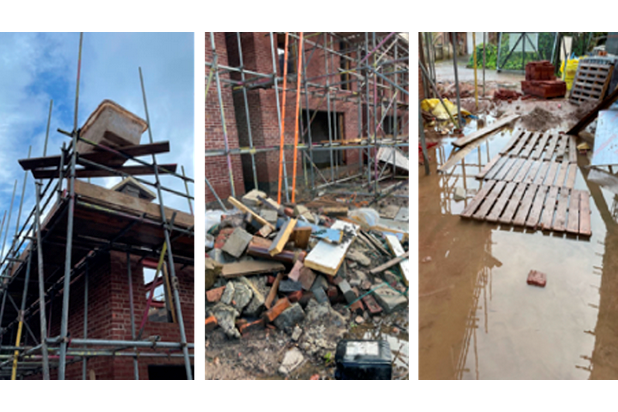 Costruttore di Cheshire multato di 45.000 sterline per violazioni di sicurezza a Manchester