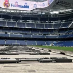 Santiago Bernabéu rinnovato: il sistema Hypogea di Sener Mobility per proteggere l'erba naturale