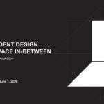 Giugno: nuova scadenza per la competizione internazionale di design Transcendent Design e The Space In-Between