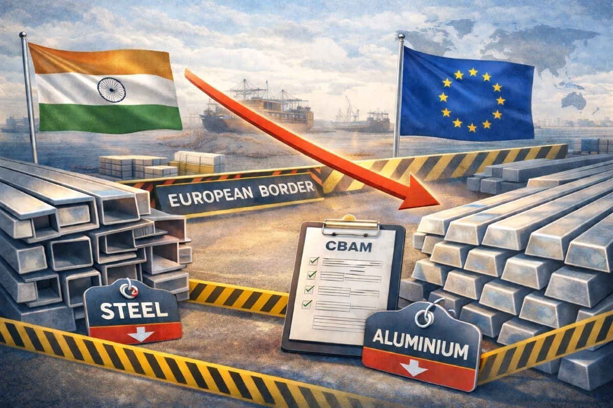 CBAM 2026: l'UE impone un carbon tax che potrebbe ridurre i prezzi indiani del 22%