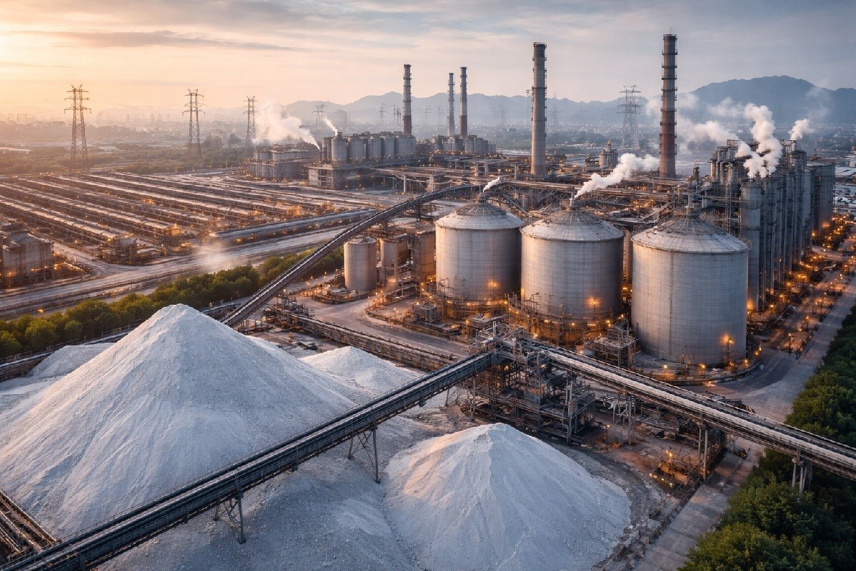 Cina 2025: 88,2 Mt di alumina e 44 Mt di alluminio primario, equilibrio 2:1 raggiunto