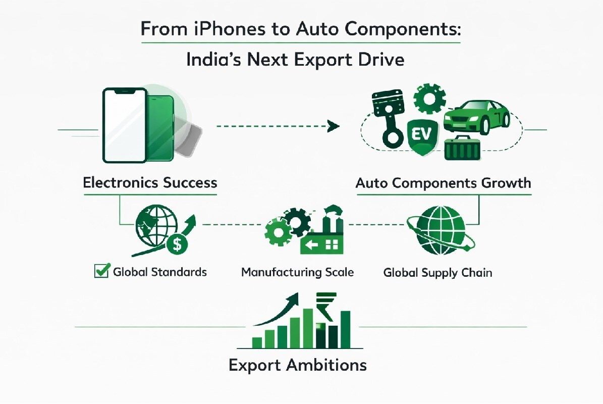 India: 50 miliardi di dollari di esportazioni di iPhone e la sfida dei componenti automobilistici