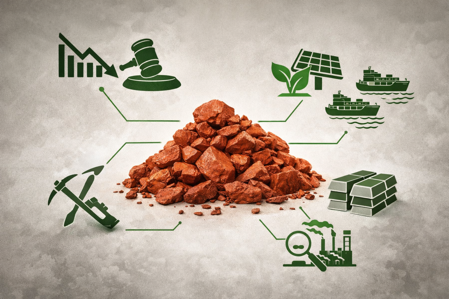 Bauxite 2025: produzione globale stabile, oltre 475 milioni di tonnellate