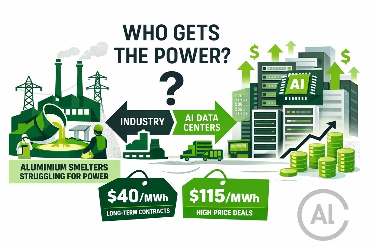 Energia elettrica: la nuova sfida che ridefinisce i fondi di fusione dell’alluminio