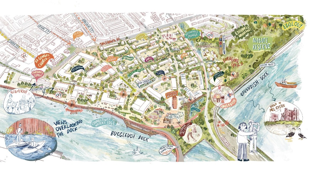 Muse Places nominata partner per la riqualificazione della Marina Village di Barrow‑in‑Furness