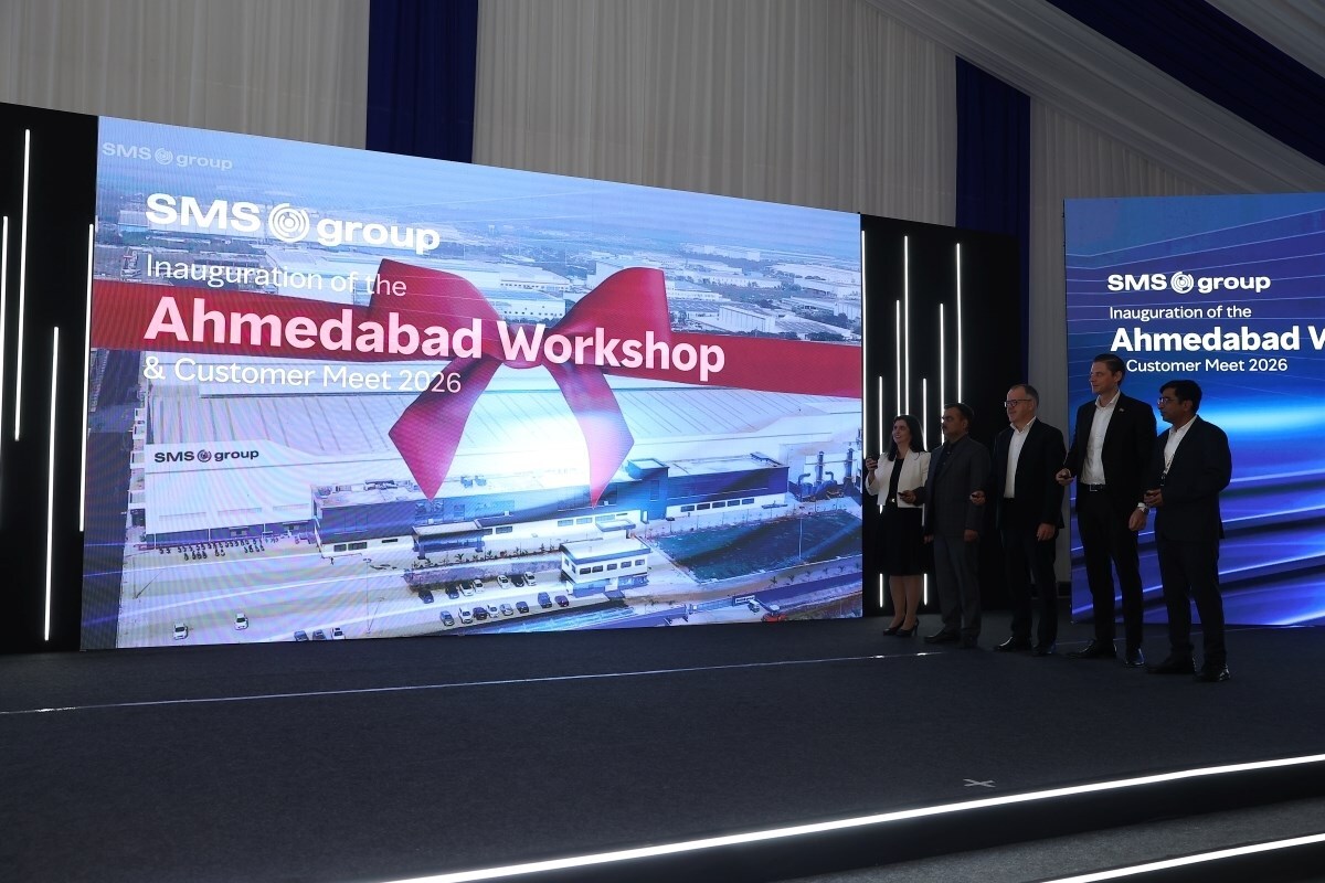 SMS Group apre nuovo hub di produzione a Sanand: un passo strategico per la crescita industriale in India