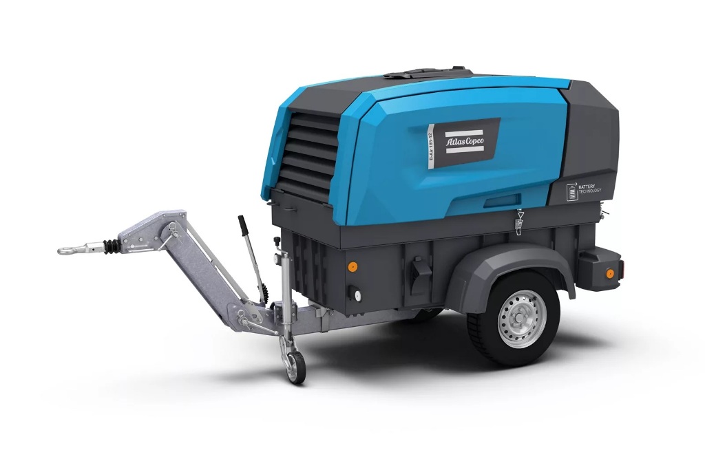 Atlas Copco presenta compressore a batteria: dimostrazioni in UK per cantieri più puliti