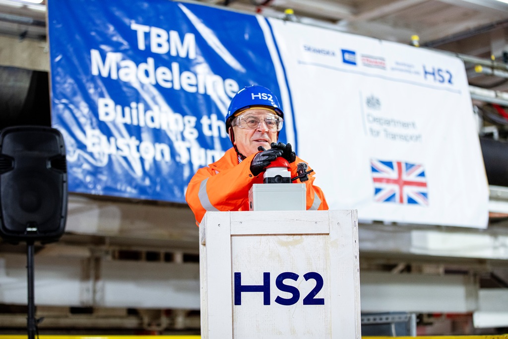 Euston in scavo: HS2 lancia il tunnel con due TBM