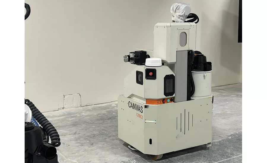 JLG Industries compra Canvas per portare la robotica nella finitura del cartongesso