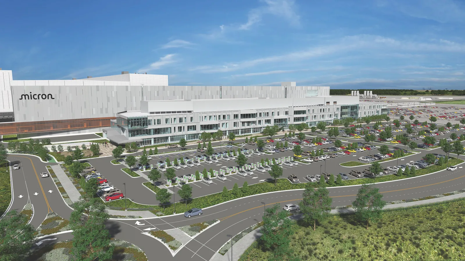 Micron lancia la costruzione di una fabbrica di semiconduttori da 100 miliardi di dollari a New York