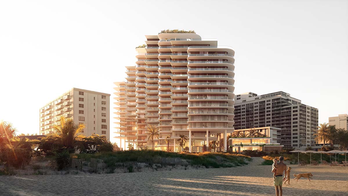 The Perigon: OMA svela un grattacielo residenziale di 30 piani a Miami