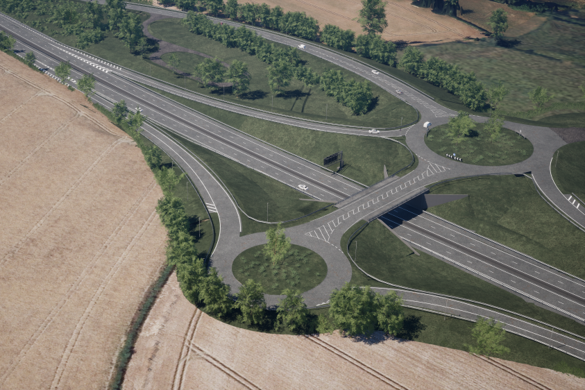 Walsgrave Junction: 112 milioni di sterline per l'ampliamento della strada approvati con DCO