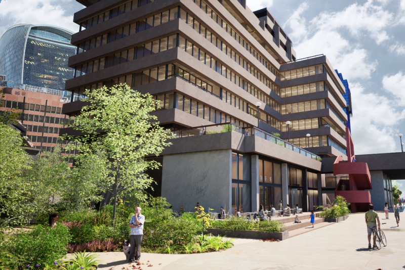 Reynaers Aluminium vince contratto per rivestimenti metallici a St Magnus House, Londra