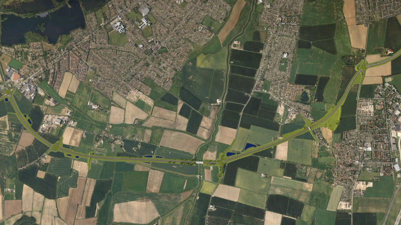 Balfour Beatty avvia la costruzione della strada di alleviamento di North Hykeham
