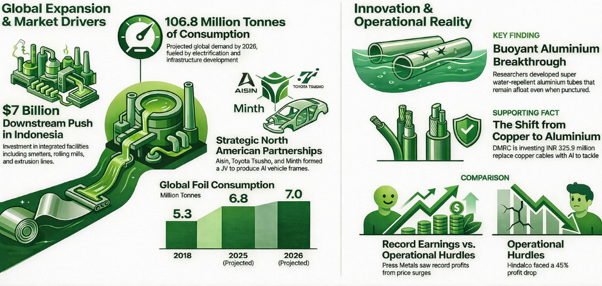 Aisin, Toyota Tsusho e Minth lanciano joint venture canadese per componenti in alluminio per veicoli elettrici