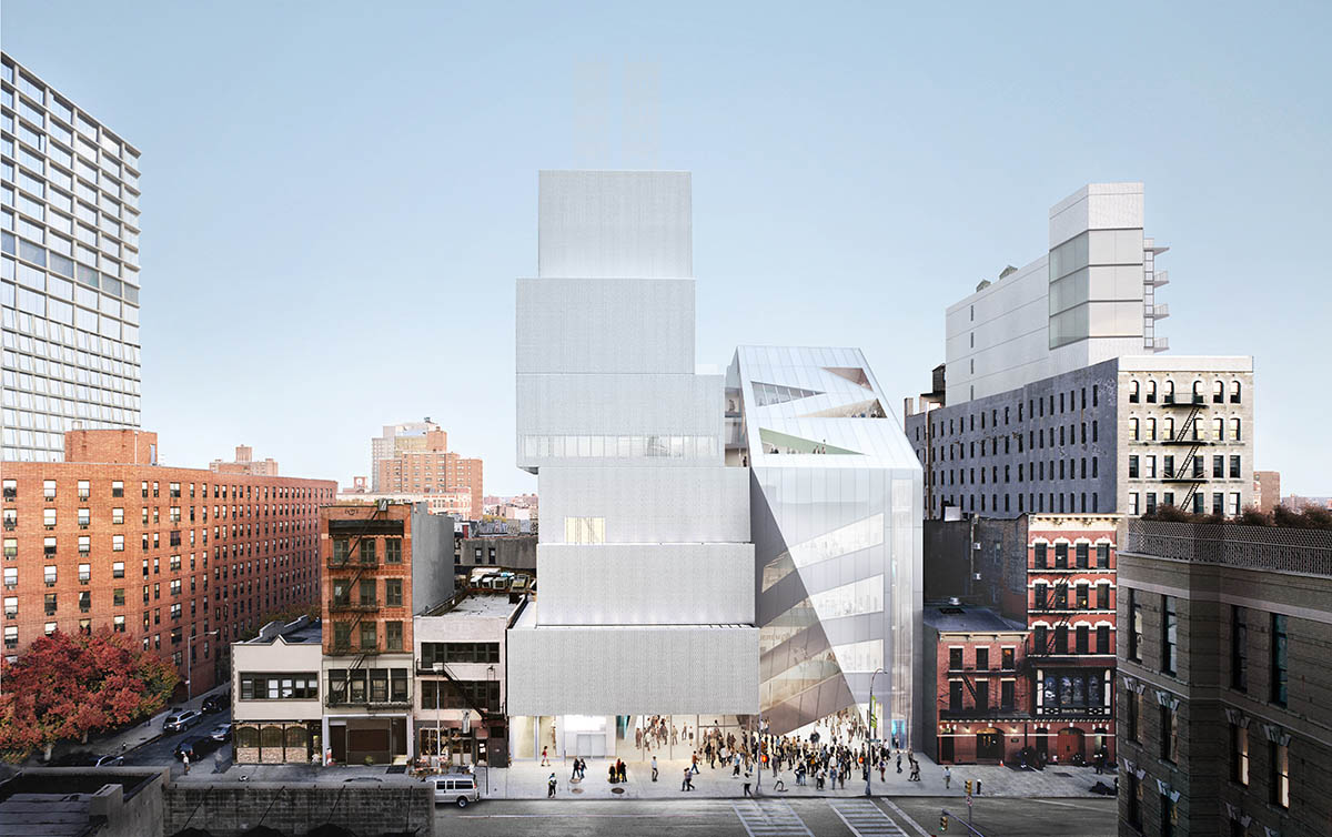 New Museum di Manhattan amplia di 105.000 m² per l’arte contemporanea