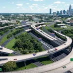 I‑77 South: 3,2 miliardi di dollari per corsie espressi elevate a Charlotte