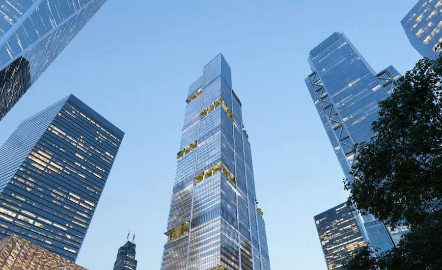 American Express: nuovo quartier generale di 55 piani a Lower Manhattan, progettato da Foster + Partners